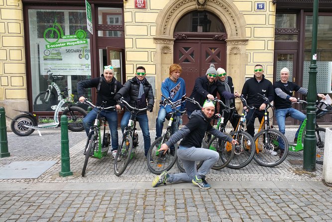 Prague E-Scooter Tour: Fat Tire or Regular Scooter - Crossing Prague between historic and modern quarters
