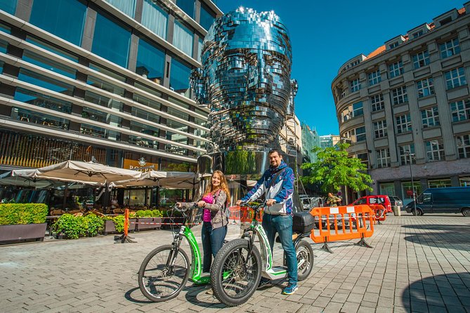 Prague E-Scooter Tour: Fat Tire or Regular Scooter - Parks and pathways beyond the usual walk