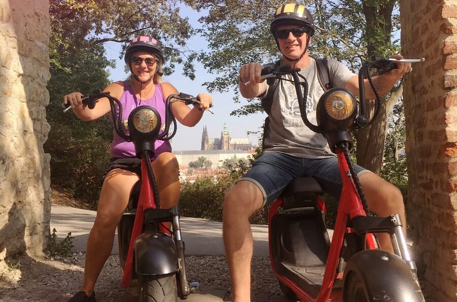 Prague Electric Scooter and eBike Grand Tour - The guide can make or break the ride