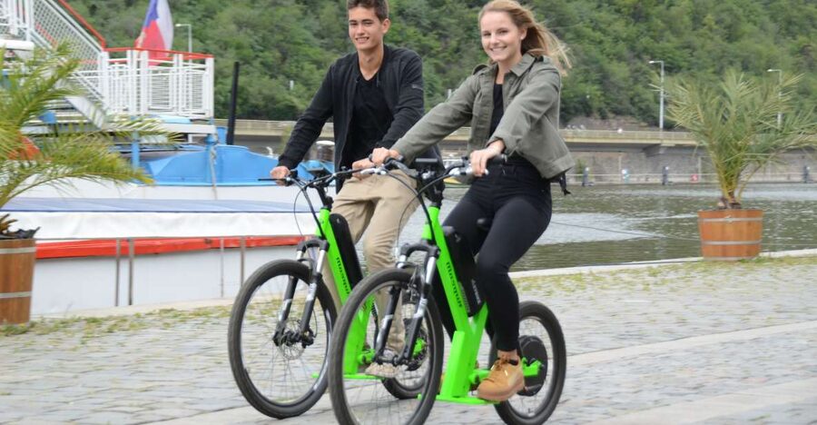 Prague: Electric Scooter & Cruiser Fat eBike Rental - Getting around central Prague on your own terms