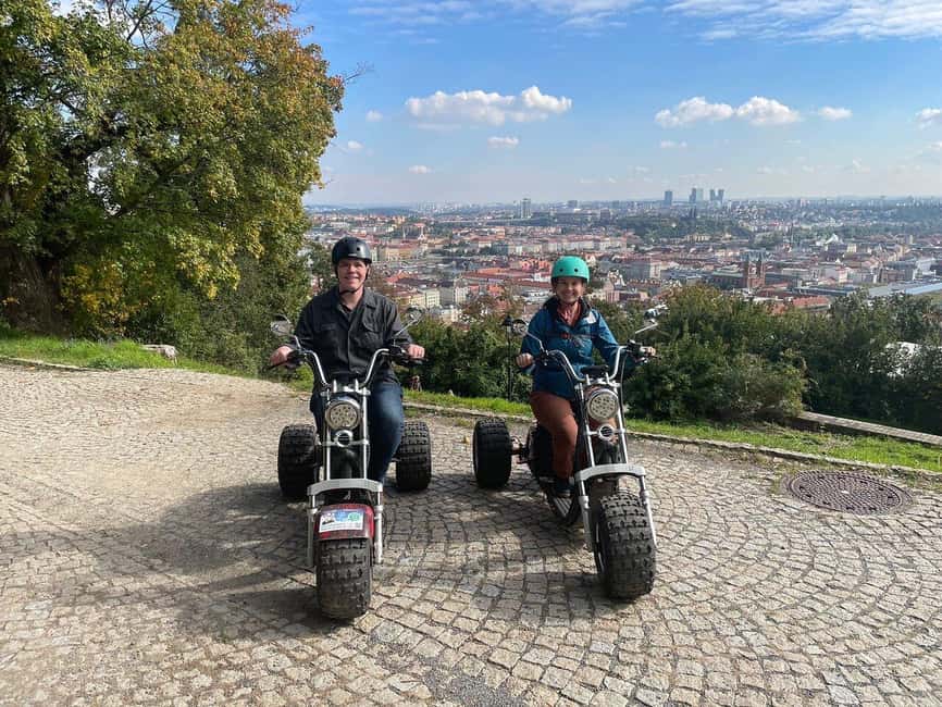 Prague: Electric Trike Viewpoints Tour - Josefov, the Jewish cemetery, and the Old-New Synagogue