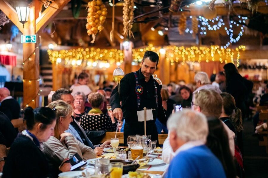 Prague: Evening Folklore Garden Party with Traditional Menu - Unlimited Czech beer, wine, and soft drinks