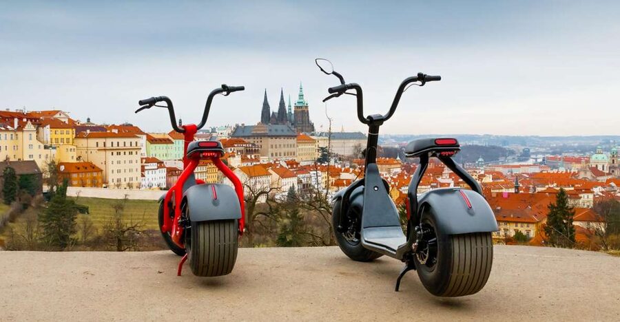 Prague: Fat Tire E-Scooter Guided Tour - Charles Bridge, Devil’s Channel, and Lesser Town
