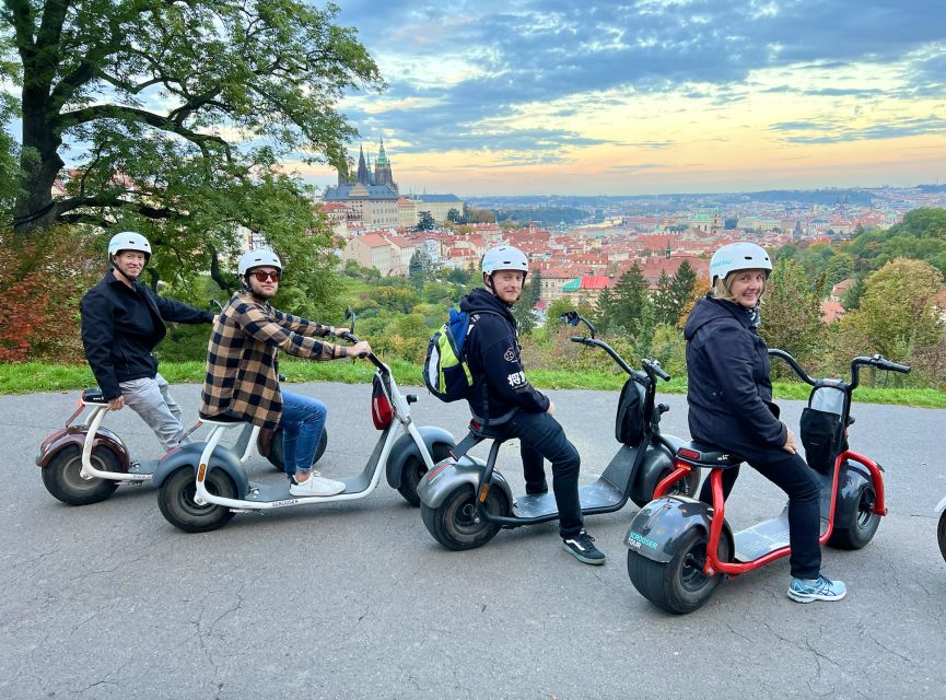 Prague: Fat Tire E-Scooter Guided Tour - The John Lennon Wall and the ride back