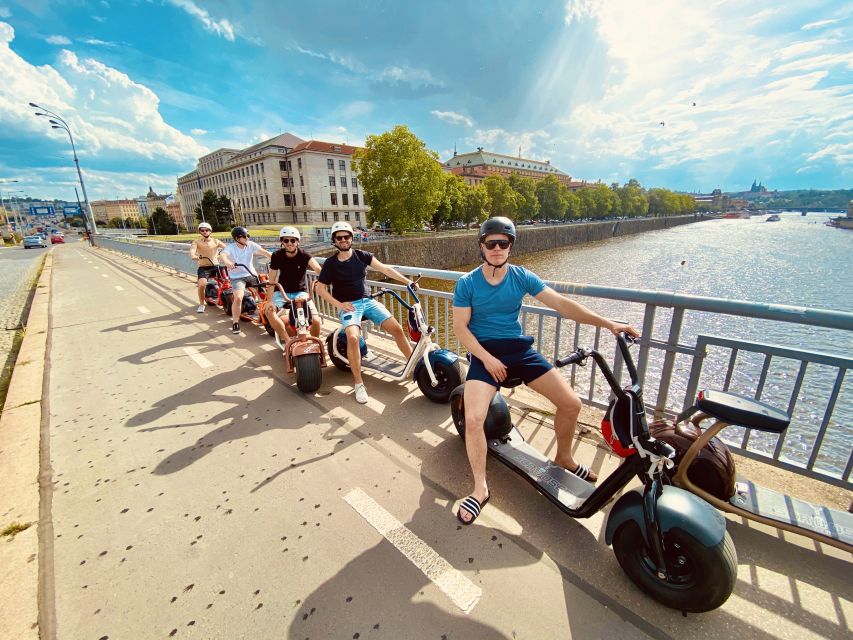 Prague: Fat Tire E-Scooter Guided Tour - What the guides add to the ride