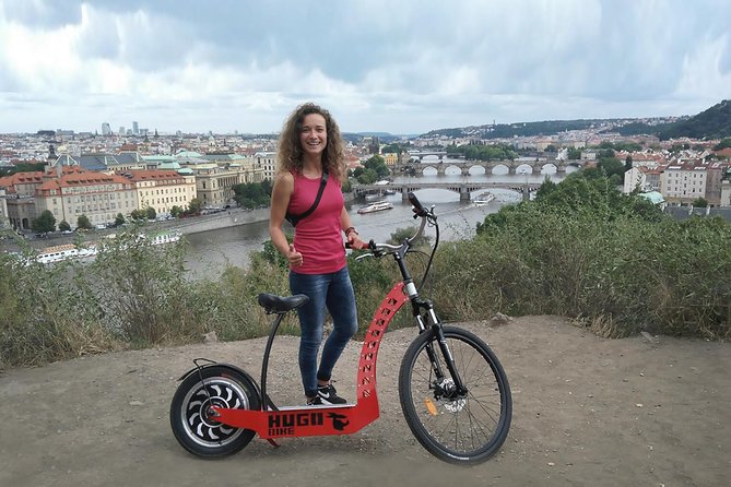 Prague Fat Tire or Regular Scooter City Tour - Why a seated scooter works well in Prague