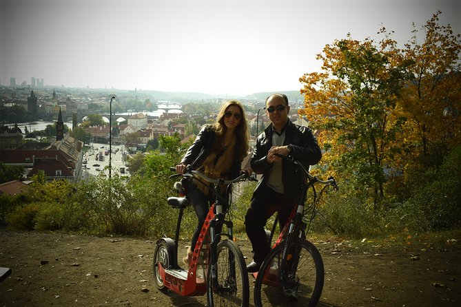 Prague Fat Tire or Regular Scooter City Tour - Price, group size, and what you receive
