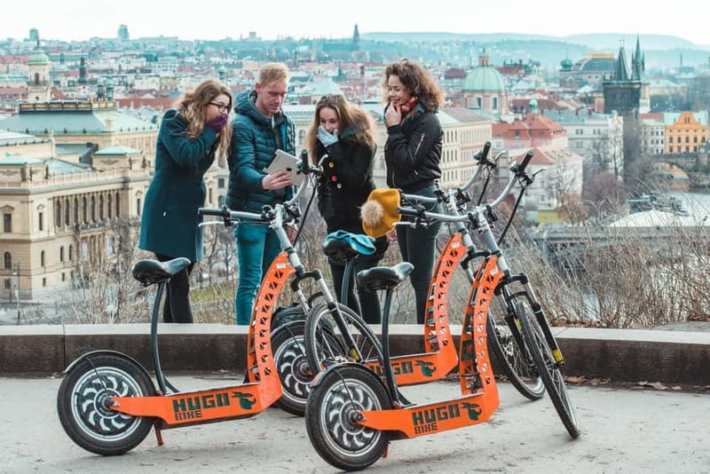 Prague: Fat Tire or Regular Scooter Tour with A Local Guide - Queen Anne’s Summer Palace and Prague Castle