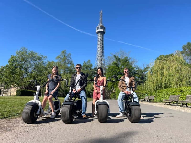 Prague: Fat Tire or Regular Scooter Tour with A Local Guide - Strahov Monastery and the Petrin views