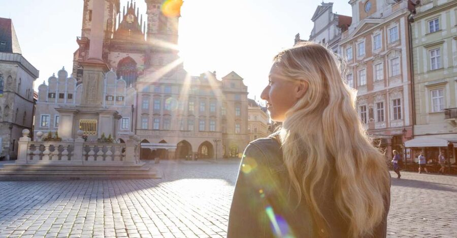 Prague For The First Time: 2-hour Private Walking Tour - The Clementinum and Mariánské Square