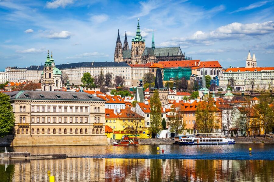 Prague: Full-Day Tour with Lunch and River Boat Cruise - Wenceslas Square and the modern Czech story