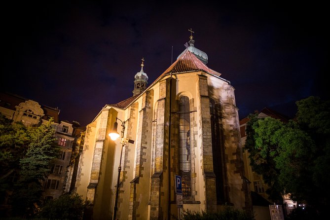 Prague Ghost and Legend of Old Town Walking Tour - St. Simon and Jude, with medieval medicine
