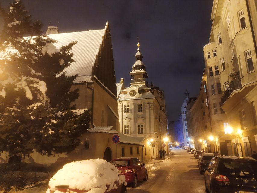 Prague: Ghost Walking Tour - The first stretch, Prague’s crooked lanes