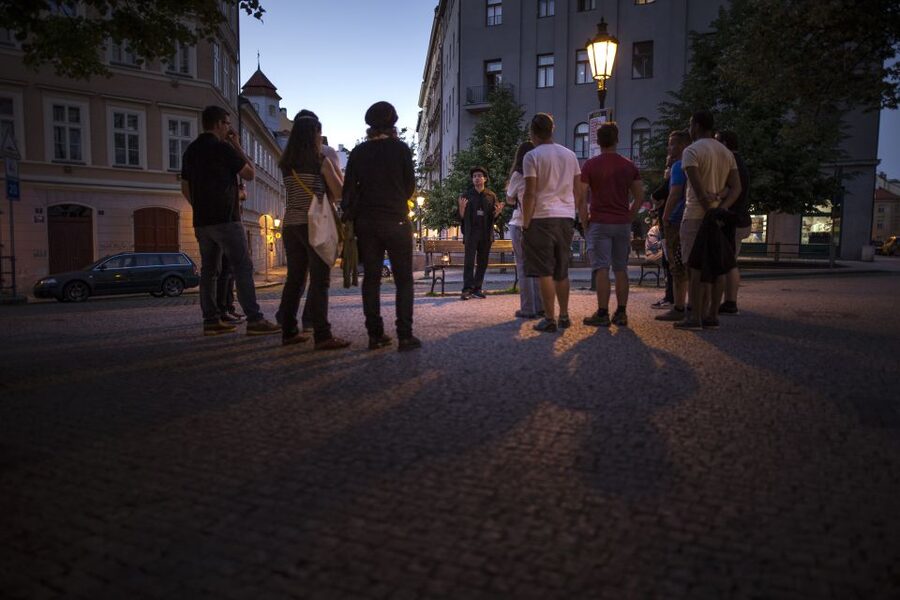 Prague: Ghosts and Legends of the Old Town Evening Tour - Salvator Church and the dramatic middle of the walk