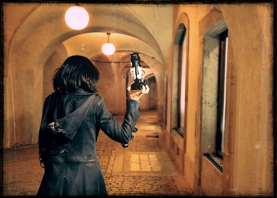 Prague: Ghosts, Legends, Medieval Underground & Dungeon Tour - From U Kata to Kafka Square