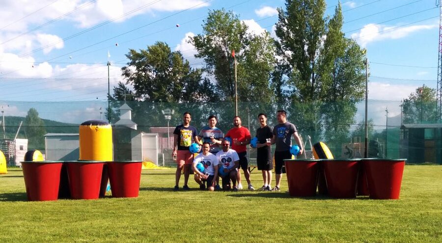 Prague : Giant Foot Darts and Giant Beer Pong Game - Arriving at the venue and meeting the instructor