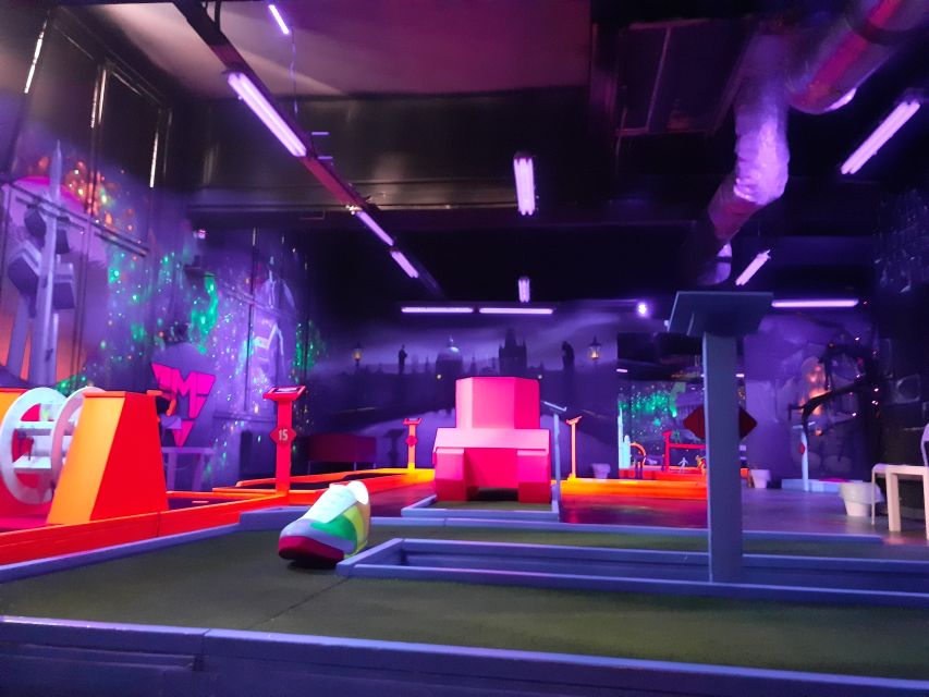 Prague: Glow Golf Mini Golf Game by UV Light - How to make the most of your visit