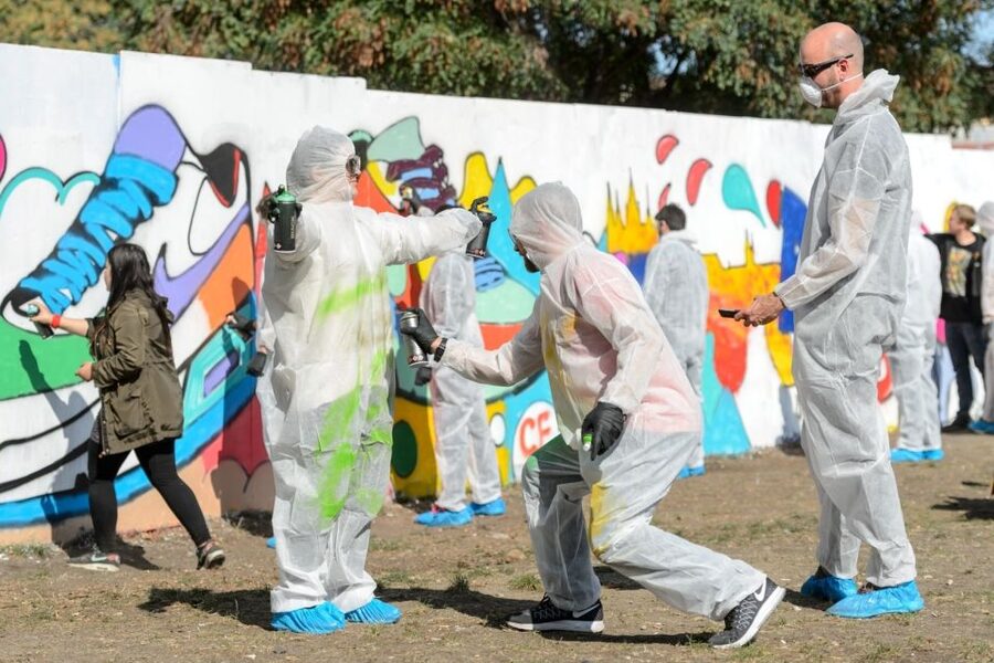 Prague Graffiti Workshop For Groups & Team-Building Groups - The instructors make the biggest difference