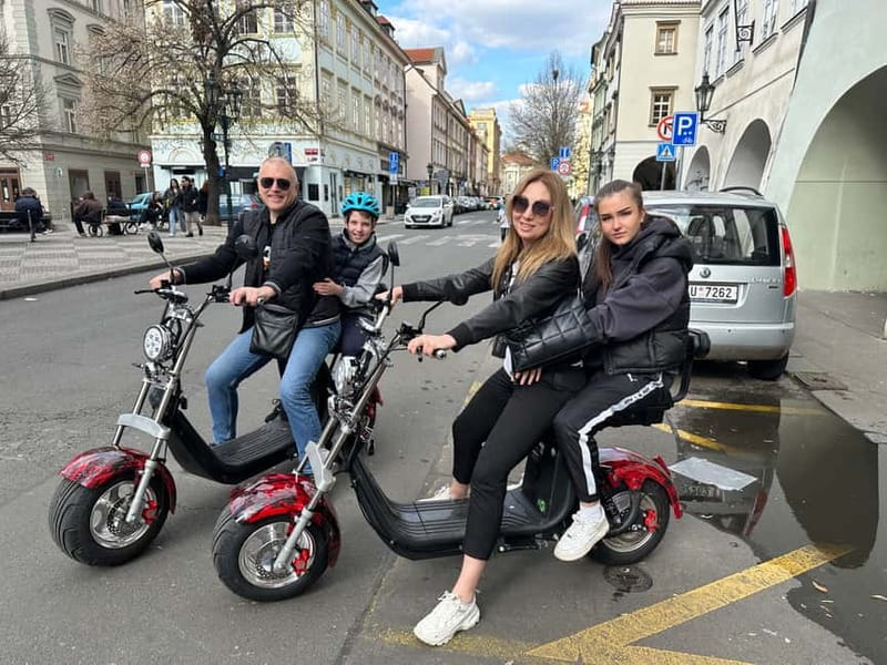 Prague: Guided Fat Tire e-Scooter Tour - Why a fat-tire scooter works well in Prague