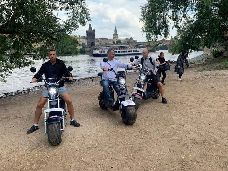 Prague: Guided Fat Tire e-Scooter Tour - What the guide adds to the ride