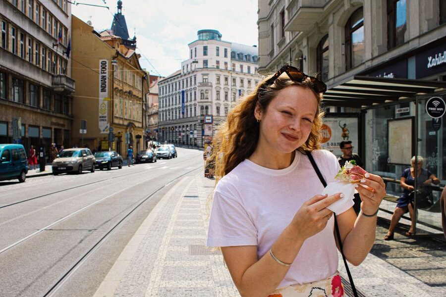 Prague: Guided Food Tour with Tastings - Start at Národní Třída and let the eating begin