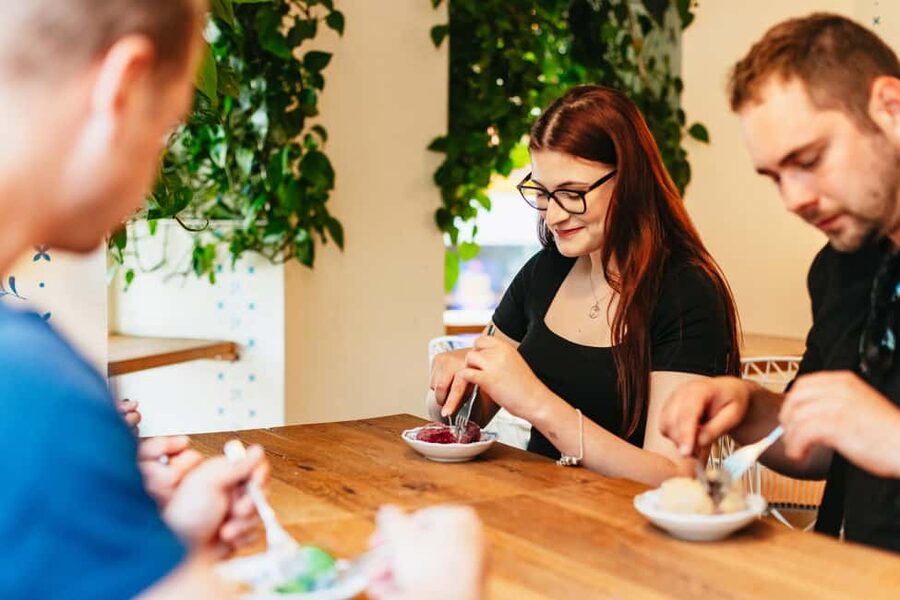 Prague: Guided Street Food Walking Tour - A walking tour with food between the sights