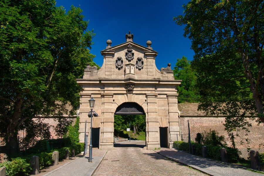 Prague: Guided tour to the historic fortress of Vyšehrad - The viewpoint above the Vltava