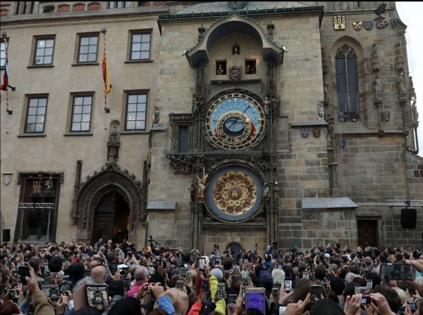 Prague: Half-Day City Highlights Walking Tour - Franz Kafka Square and the Old Town’s famous clock