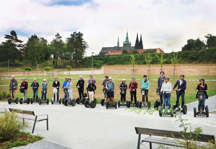 Prague: Half-Day Guided Tour by Segway and E-Scooter - Kafka Museum, the narrow alley, and the riverbank