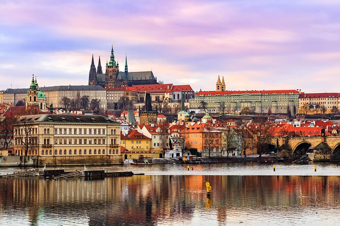 Prague Highlights in Half a Day - Church interiors, Cubist lamps, and Art Nouveau details