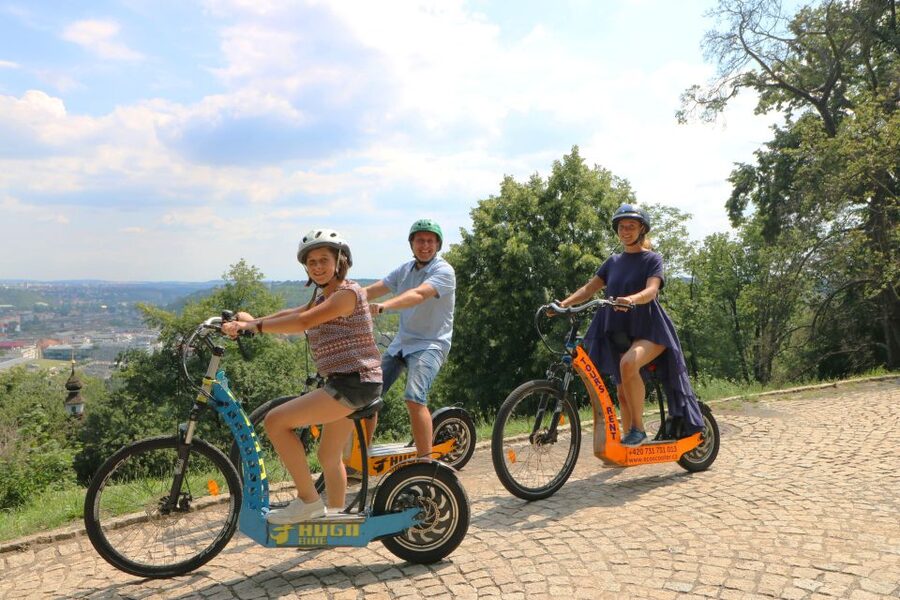 Prague: Highlights Tour on e-Scooter or eBike - Letná Hill and Prague’s best city views