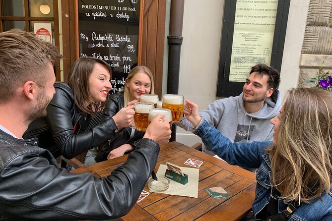 Prague Historic Pub Tour with Drinks Included - The guides shape the mood