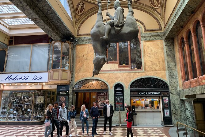 Prague Historic Pub Tour with Drinks Included - Starting at Wenceslas Square and entering New Town