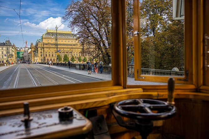 Prague Hop on Hop off Sightseeing Tram - Powder Gate and the start of the Royal Route