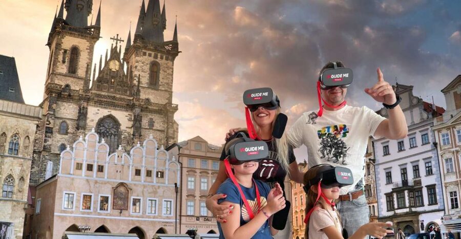 Prague: Immersive History Walking Tour and VR - Old Town Square, with more than the usual photo stop