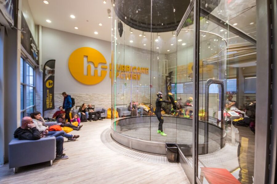 Prague: Indoor Skydiving Wind Tunnel Adventure - The recording option and the viewing platform
