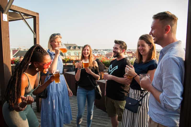 Prague: Local Pub Walking Tour with 5 Beers - Starting beside Prague’s rotating Kafka head