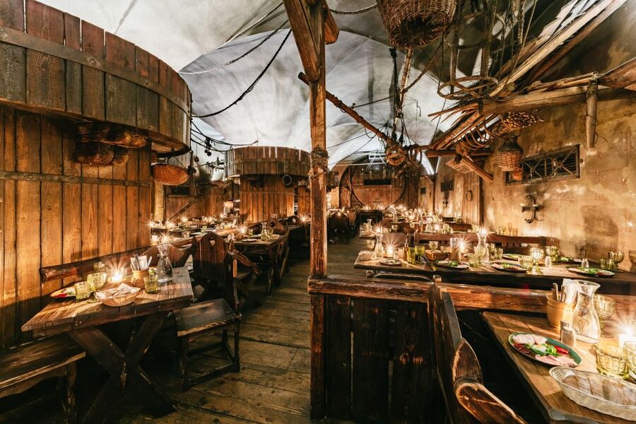 Prague: Medieval Dinner with Unlimited Drinks - Entering U Pavouka Medieval Tavern