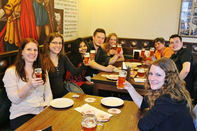 Prague Mini-Breweries Beer Tour with Czech Appetizers - New Town sightseeing between the pours