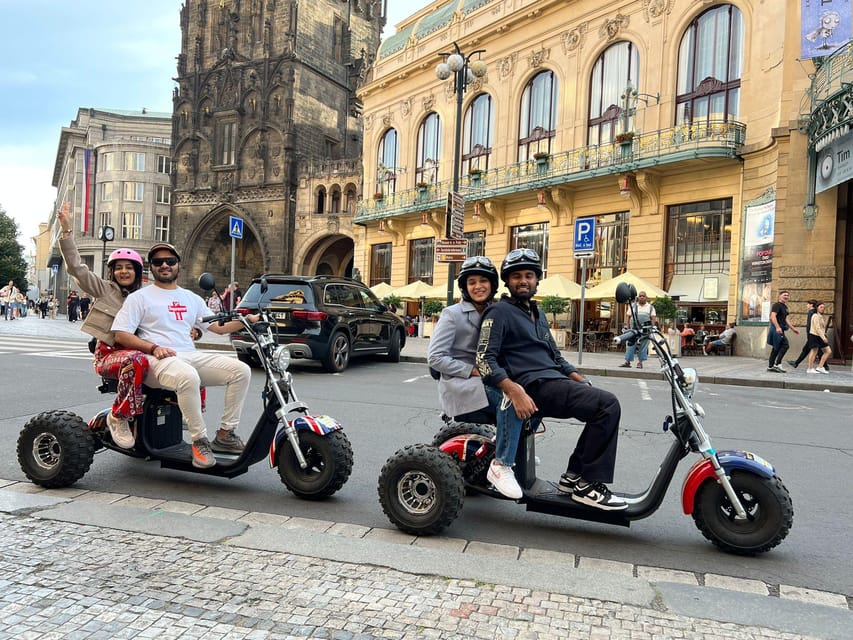 Prague Monastery & Panoramic Viewpoint Electric Trike Tour - The guides and the feel of the ride