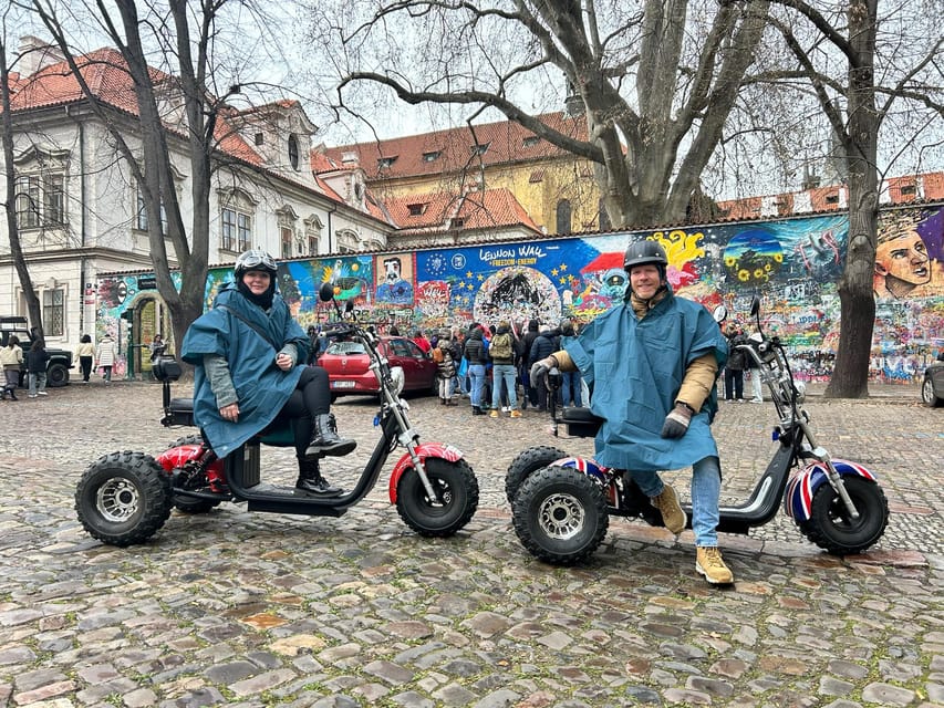 Prague Monastery & Panoramic Viewpoint Electric Trike Tour - Charles Bridge and Rudolfinum