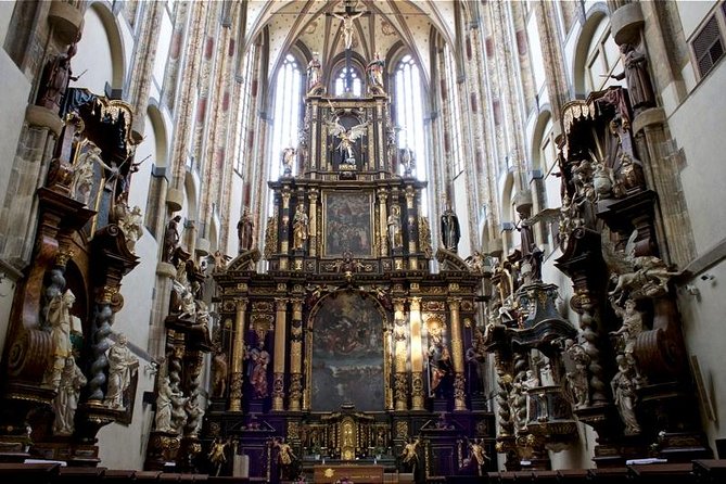 Prague Old Town New Town and Jewish Quarter Morning Tour - The unfinished church and Prague’s theatrical tradition