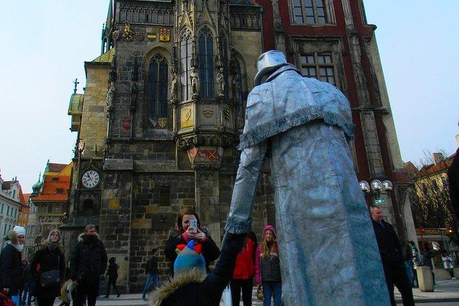 Prague Old Town tour and external Jewish Quarter - Wenceslas Square and the politics of modern Prague