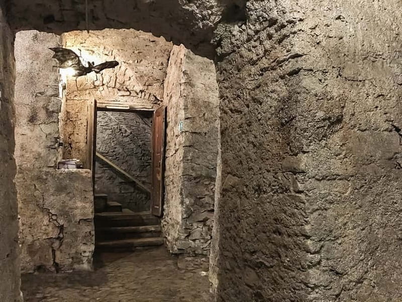 Prague: Oldtown, Medieval Underground & Dungeon History Tour - The dungeon, torture displays, and Jan Mydlář