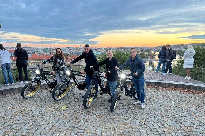Prague on Stylish Retro styled E-Bike - Viewpoints & Sightseeing - Pařížská Street and Old Town Square