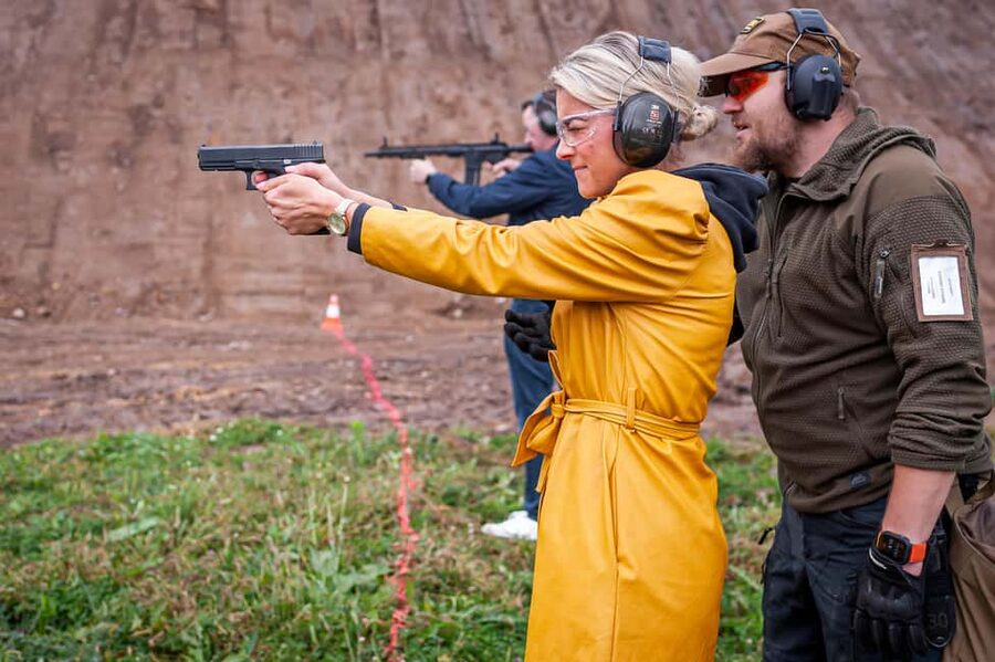 Prague: Outdoor Shooting Experience with up to 10 Guns - What the two-hour lesson feels like