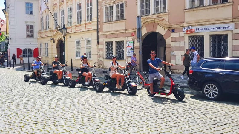 Prague: Panoramic Viewpoints Guided Electric Tricycle Tour - Key points to know before you book