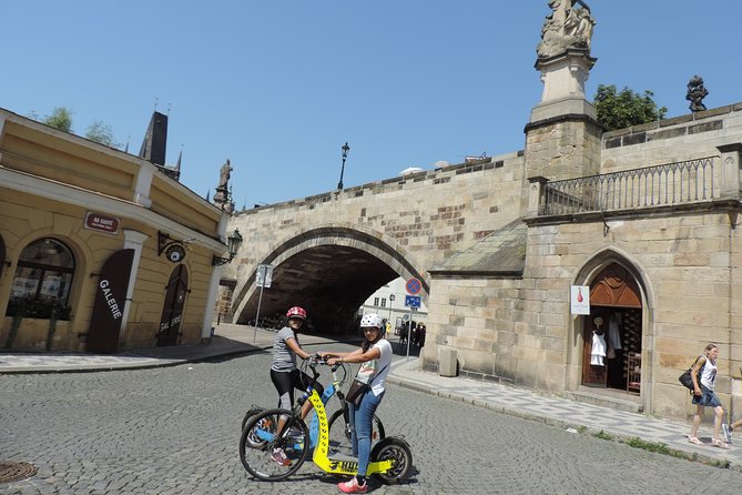 Prague Panoramic Views e-bike and e-Scooter guided Tour - The Metronome Viewpoint