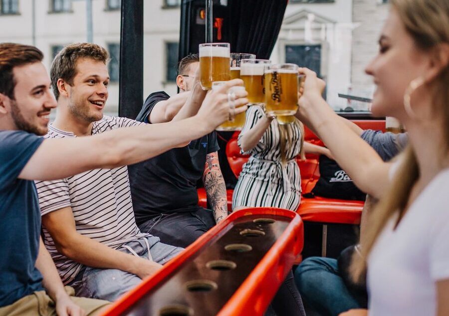 Prague: Party Beer Bus - What your $693 covers