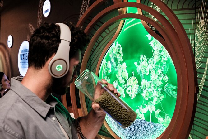 Prague Pilsner Urquell Experience with 3 Free Beer Tastings - Brewing through heat, cold, sound, and projection